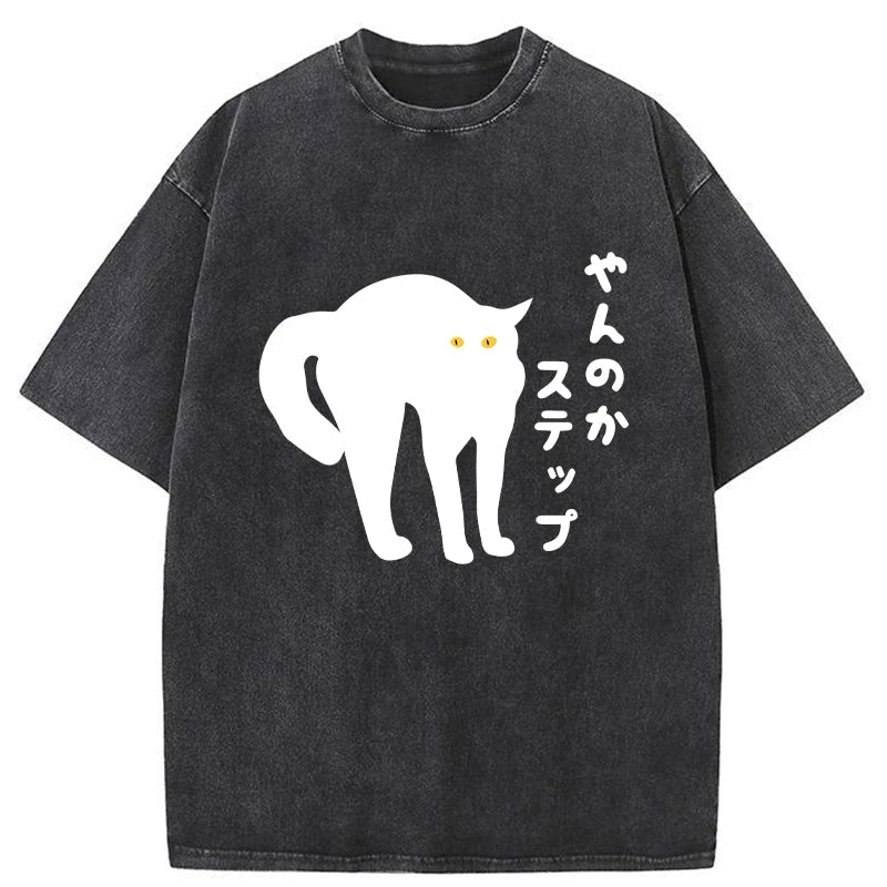 Tokyo-Assassin Yanka Step Washed T-Shirt-Tokyo-Assassin