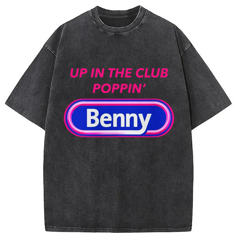 Tokyo-Assassin Pop A Benny Washed T-Shirt-Tokyo-Assassin
