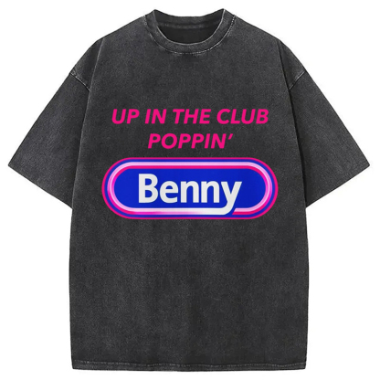 Tokyo-Assassin Pop A Benny Washed T-Shirt-Tokyo-Assassin