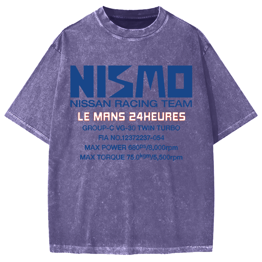 Nismo Nissan Racing Team Vintage Washed T-shirt