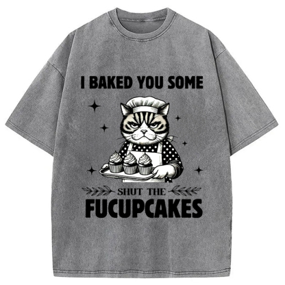 Tokyo-Assassin I Breakd You Some Pucupcakes Washed T-Shirt-Tokyo Assassin