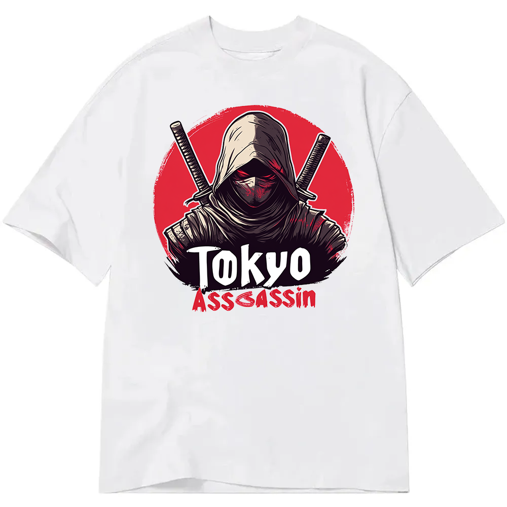 Tokyo-Assassin Logo Red Sun Ninja Collector's Edition Classic T-Shirt