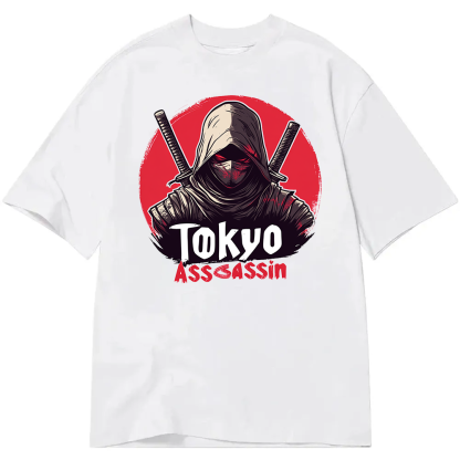 Tokyo-Assassin Logo Red Sun Ninja Collector's Edition Classic T-Shirt