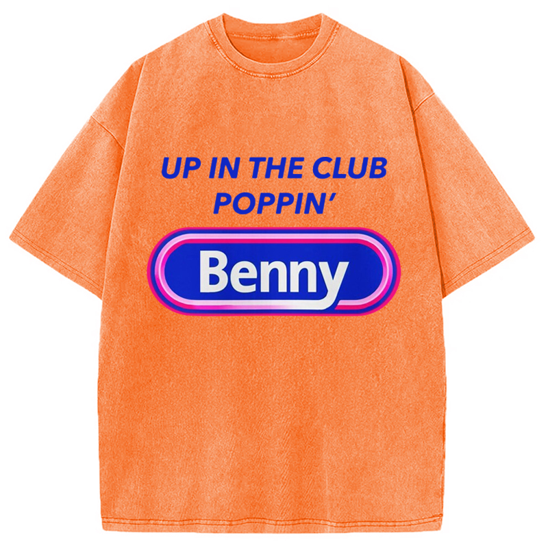 Tokyo-Assassin Pop A Benny Washed T-Shirt-Tokyo-Assassin