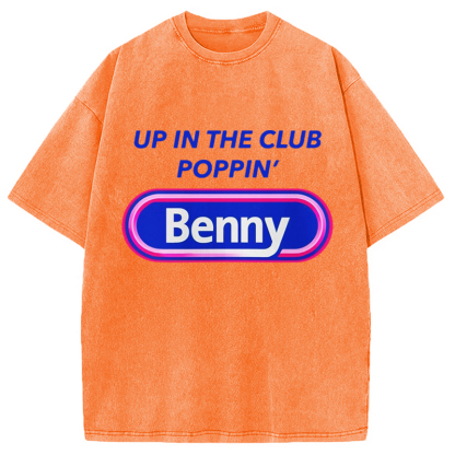 Tokyo-Assassin Pop A Benny Washed T-Shirt-Tokyo-Assassin