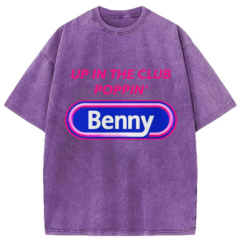 Tokyo-Assassin Pop A Benny Washed T-Shirt-Tokyo-Assassin