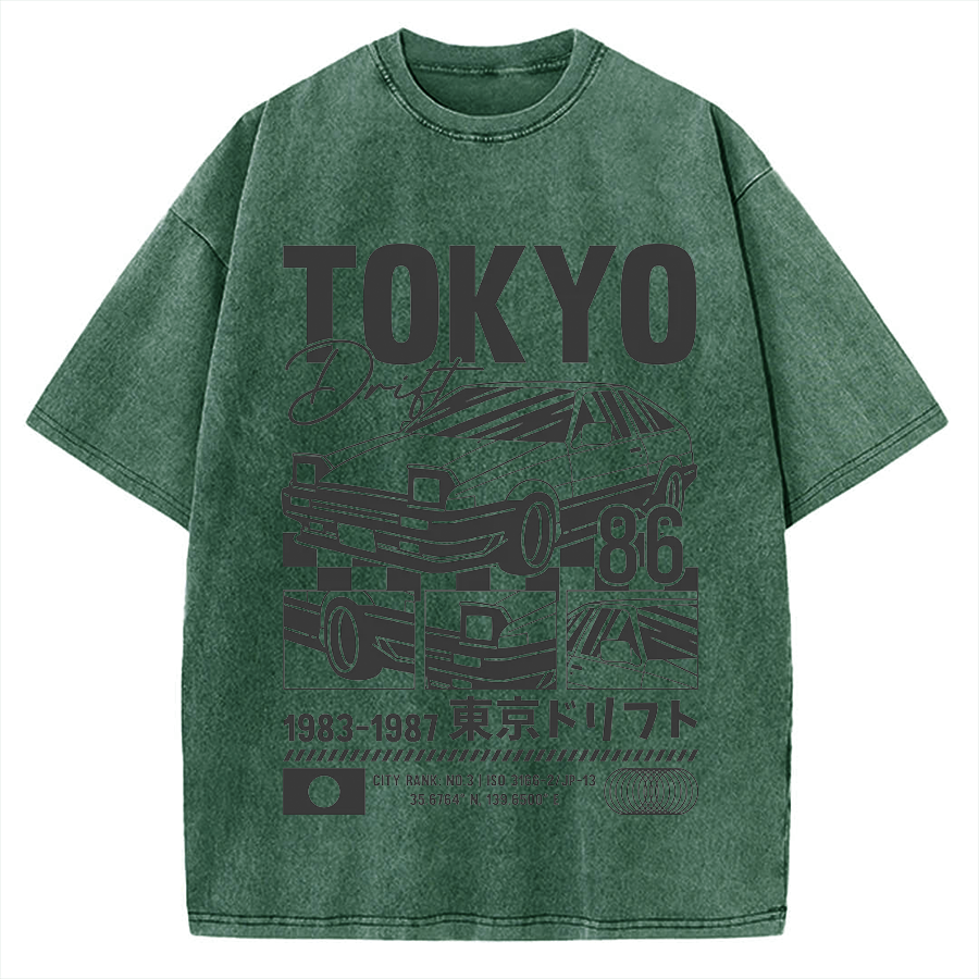 Tokyo 86 Vintage Washed T-shirt
