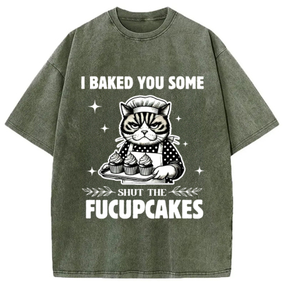 Tokyo-Assassin I Breakd You Some Pucupcakes Washed T-Shirt-Tokyo Assassin