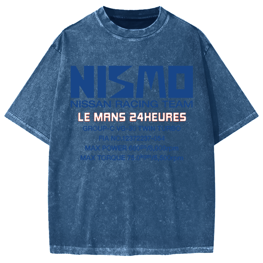 Nismo Nissan Racing Team Vintage Washed T-shirt