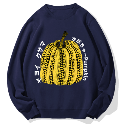 Tokyo-Assassin Pumpkin Geek Cotton Sweatshirt