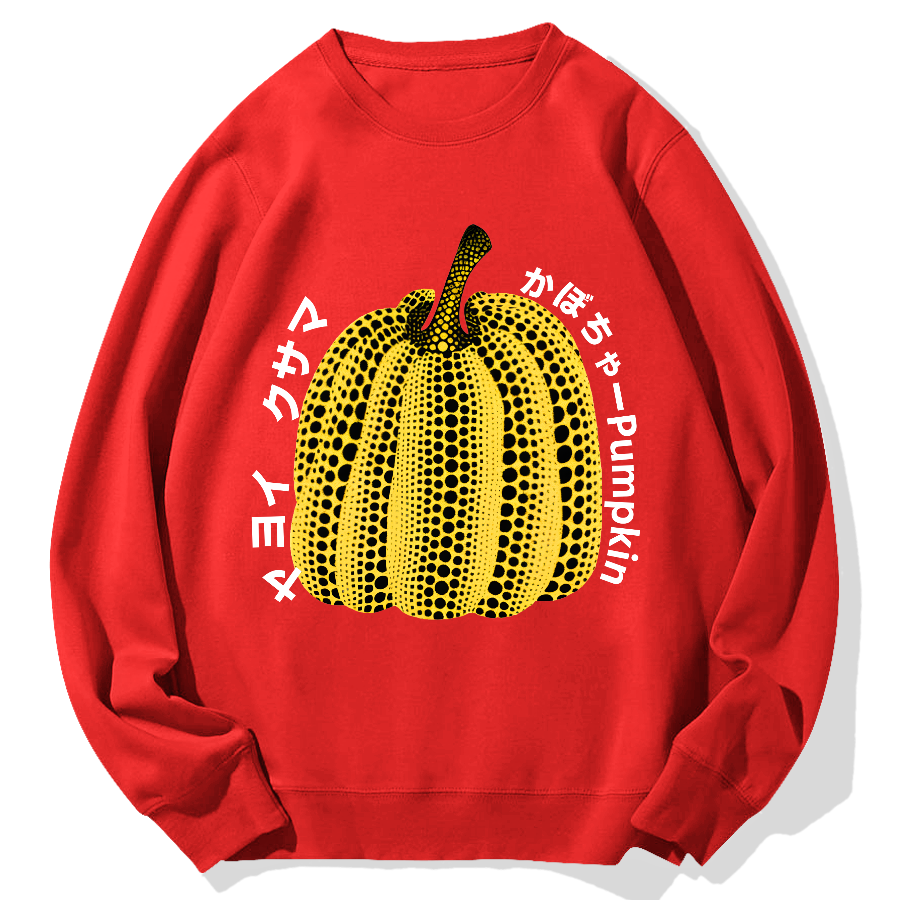 Tokyo-Assassin Pumpkin Geek Cotton Sweatshirt