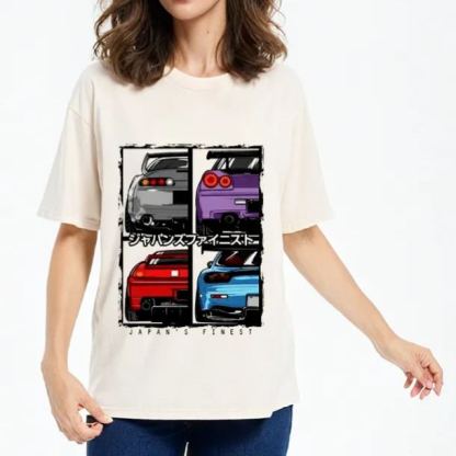 Tokyo-Assassin Japanese Car Washed T-Shirt-Tokyo Assassin