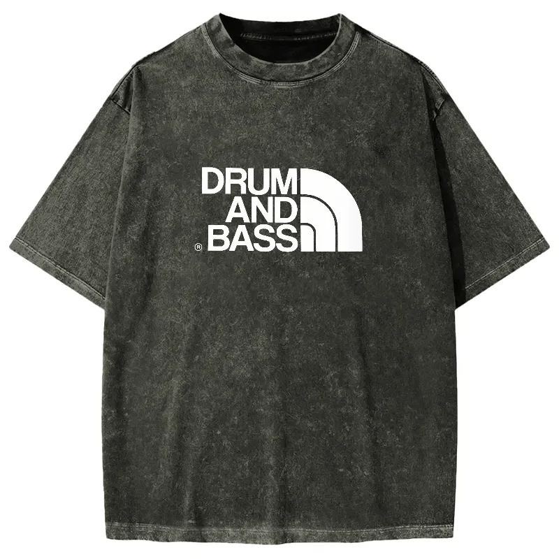 Drum & Bass Vintage Washed T-shirt