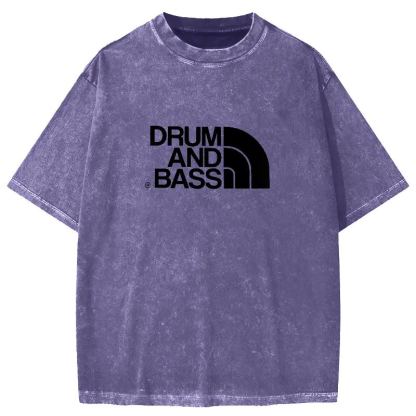 Drum & Bass Vintage Washed T-shirt