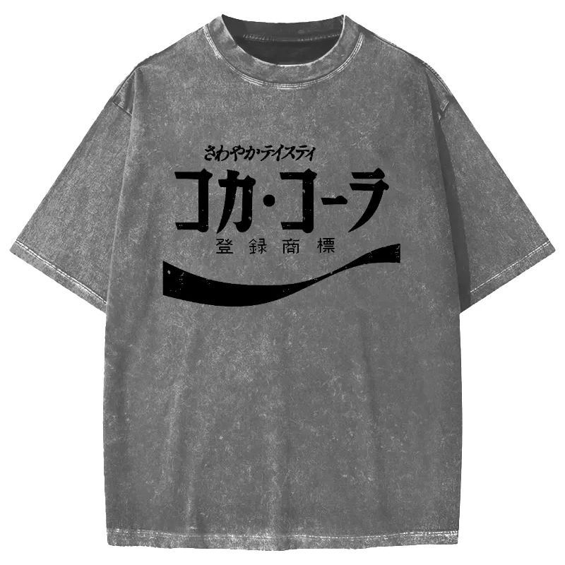 Tokyo-Assassin Japanese Cola Vintage Washed T-shirt
