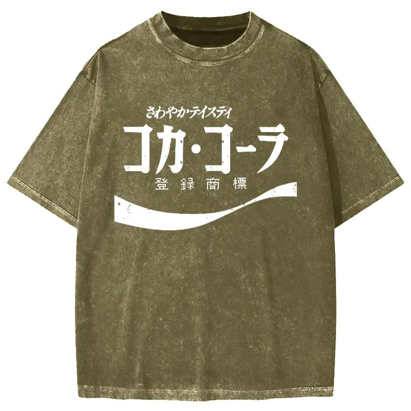 Tokyo-Assassin Japanese Cola Vintage Washed T-shirt