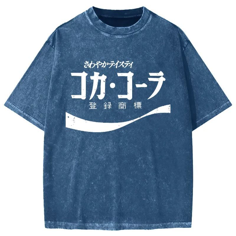 Tokyo-Assassin Japanese Cola Vintage Washed T-shirt