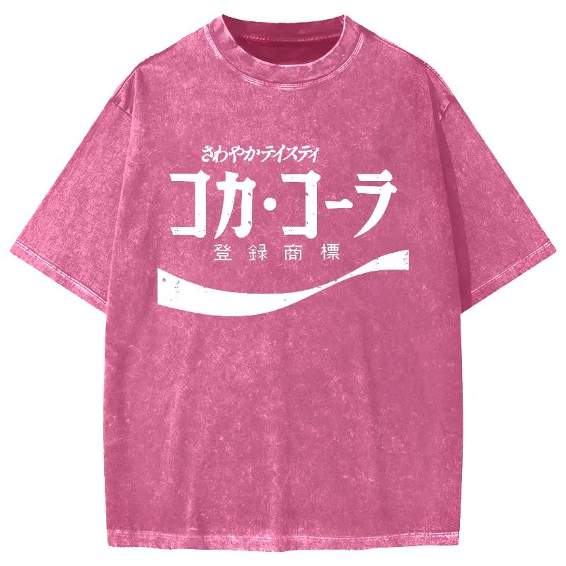 Tokyo-Assassin Japanese Cola Vintage Washed T-shirt