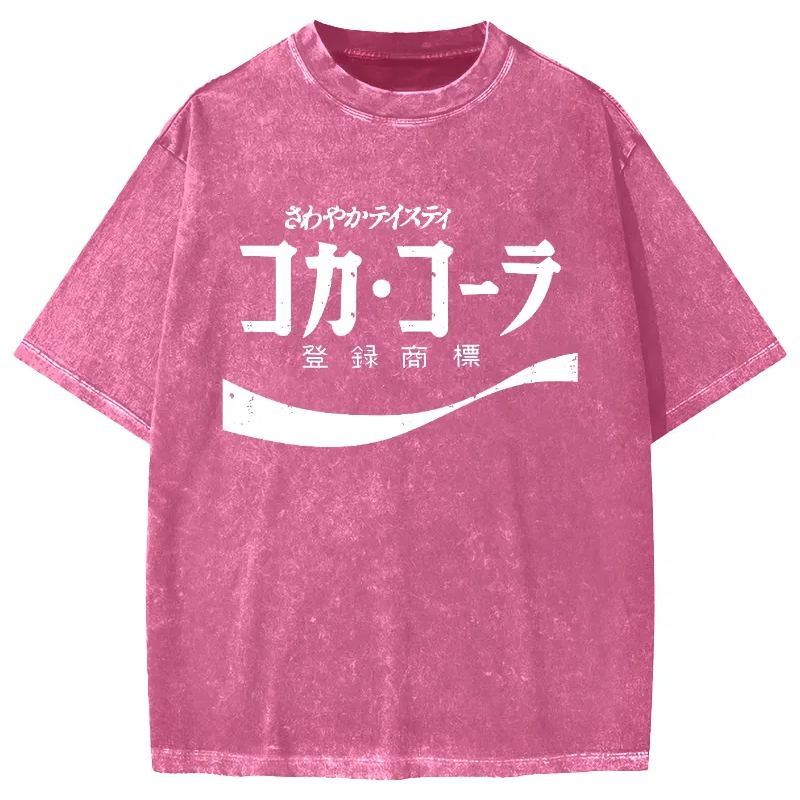 Tokyo-Assassin Japanese Cola Vintage Washed T-shirt