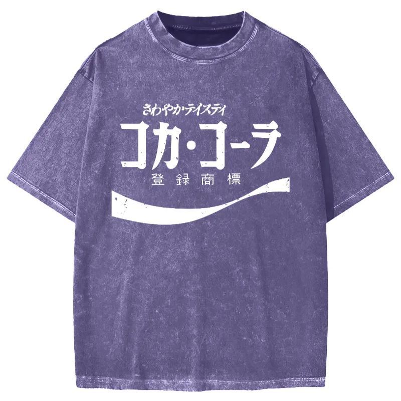 Tokyo-Assassin Japanese Cola Vintage Washed T-shirt