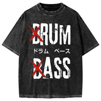 Tokyo-Assassin Funny Drum And Bass Vintage Washed T-shirt