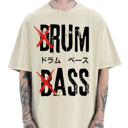 Tokyo-Assassin Funny Drum And Bass Vintage Washed T-shirt