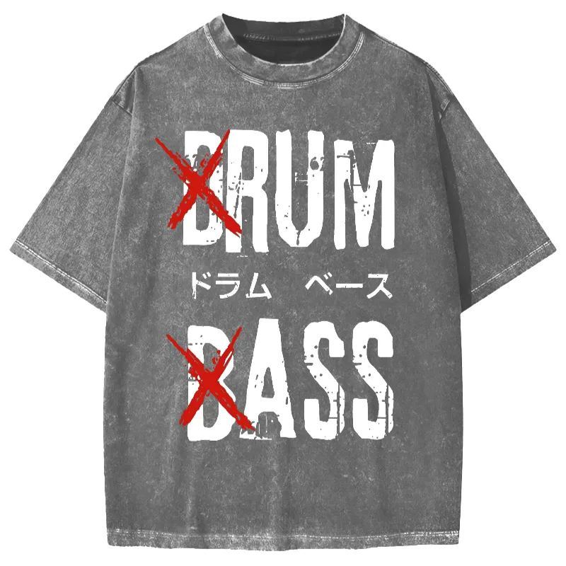 Tokyo-Assassin Funny Drum And Bass Vintage Washed T-shirt