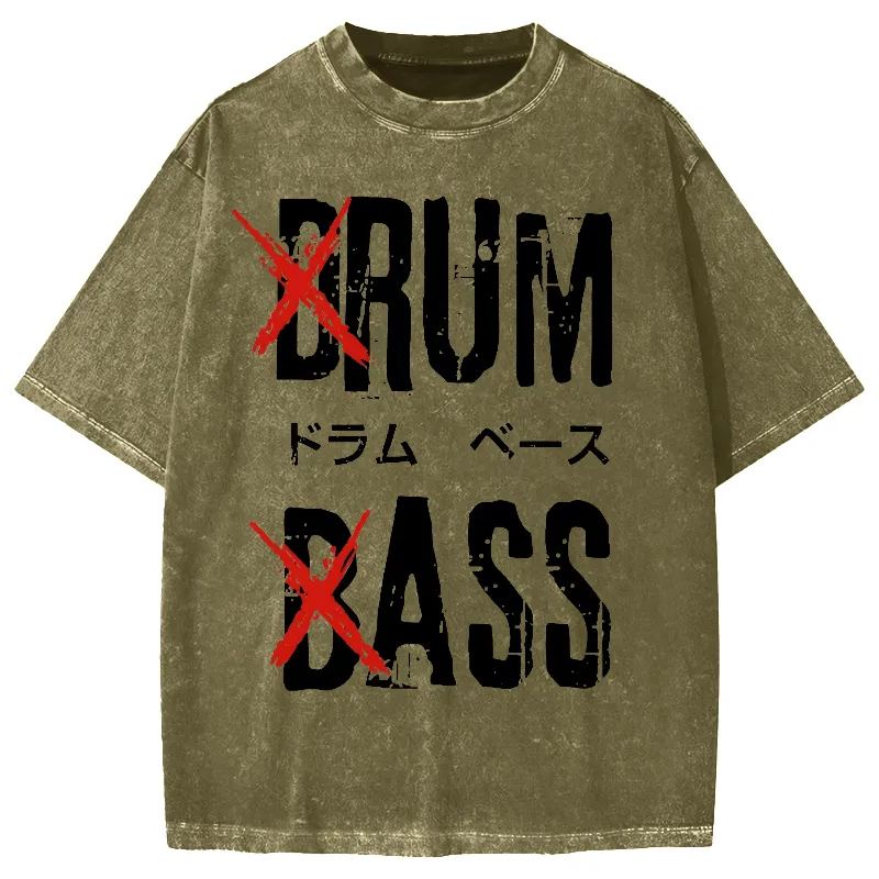 Tokyo-Assassin Funny Drum And Bass Vintage Washed T-shirt