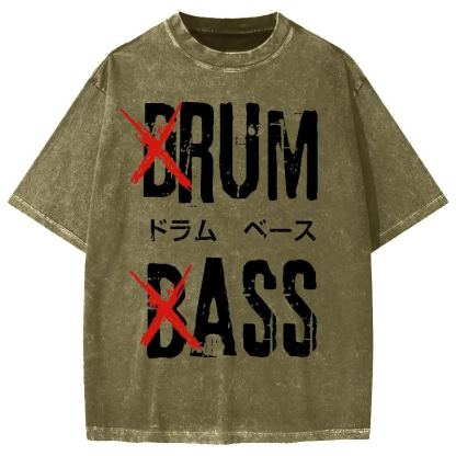 Tokyo-Assassin Funny Drum And Bass Vintage Washed T-shirt