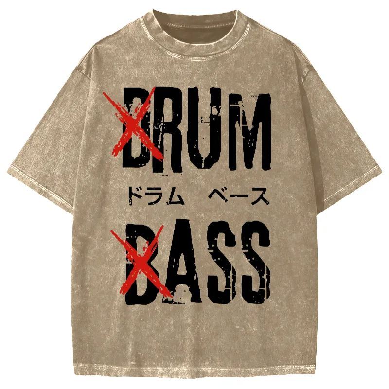 Tokyo-Assassin Funny Drum And Bass Vintage Washed T-shirt