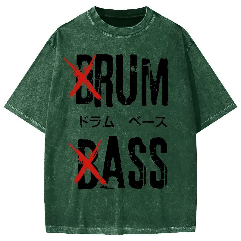 Tokyo-Assassin Funny Drum And Bass Vintage Washed T-shirt