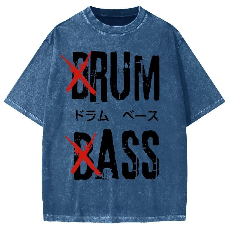 Tokyo-Assassin Funny Drum And Bass Vintage Washed T-shirt