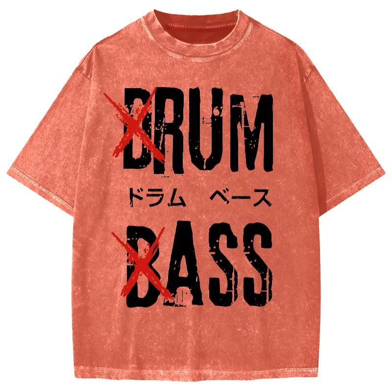 Tokyo-Assassin Funny Drum And Bass Vintage Washed T-shirt
