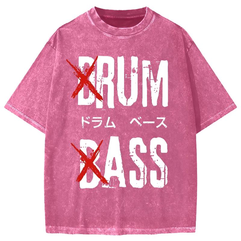 Tokyo-Assassin Funny Drum And Bass Vintage Washed T-shirt