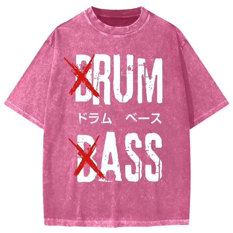 Tokyo-Assassin Funny Drum And Bass Vintage Washed T-shirt