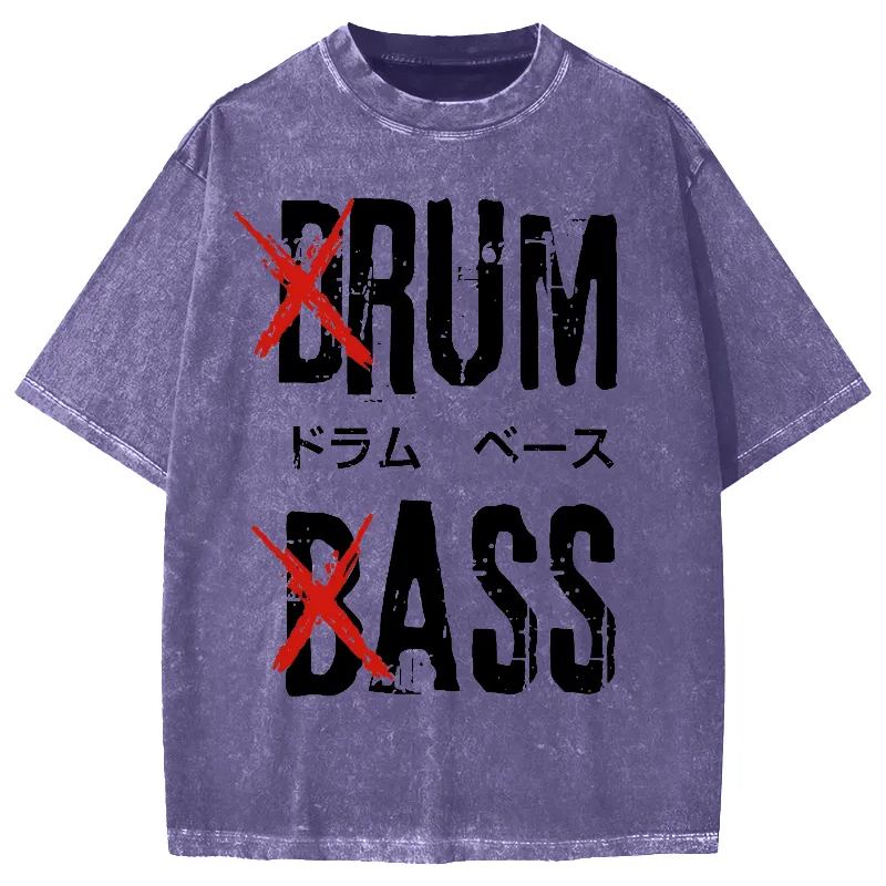 Tokyo-Assassin Funny Drum And Bass Vintage Washed T-shirt