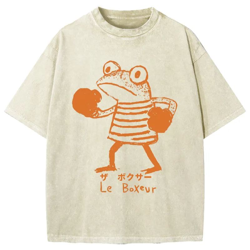 The Frog Boxer Vintage Washed T-shirt