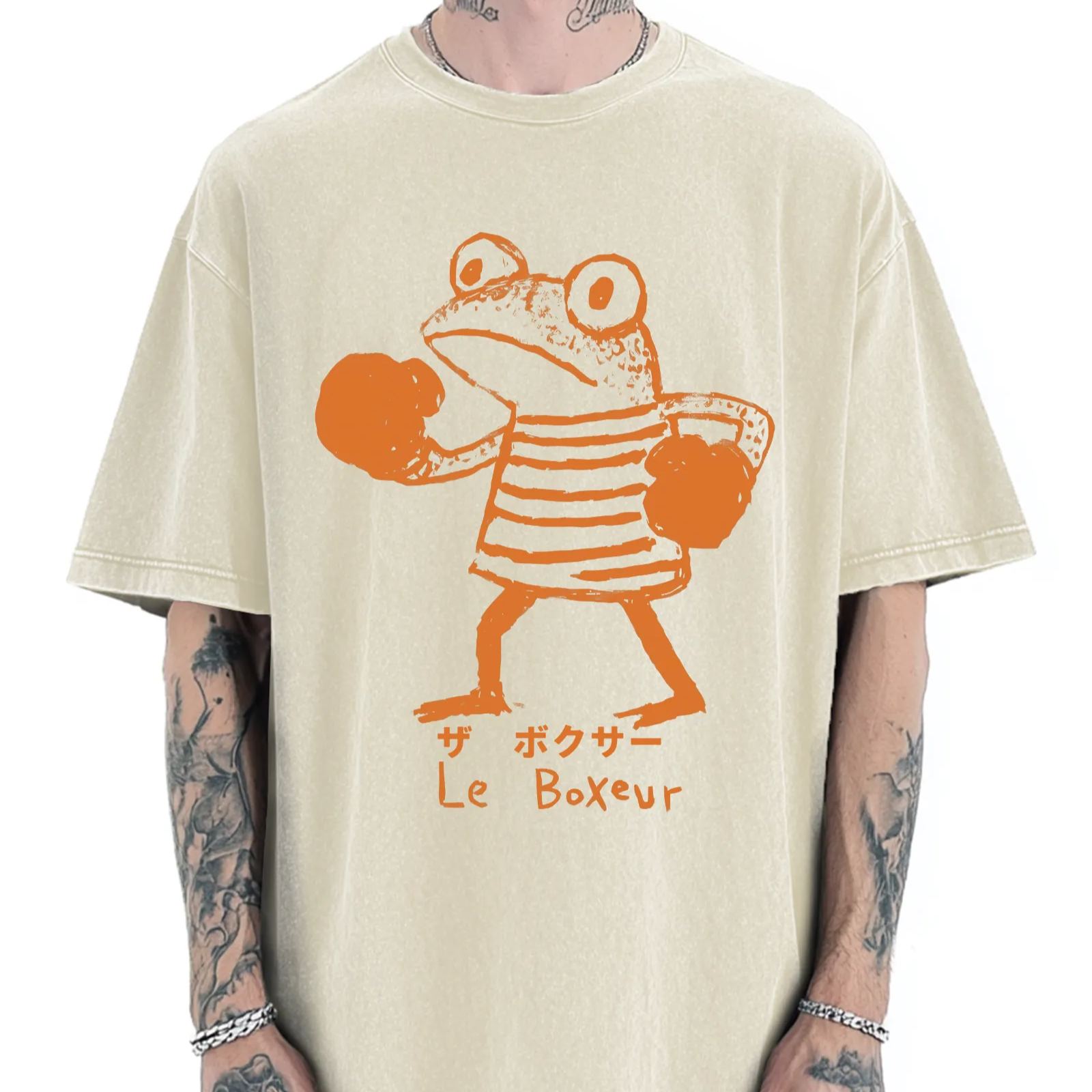 The Frog Boxer Vintage Washed T-shirt