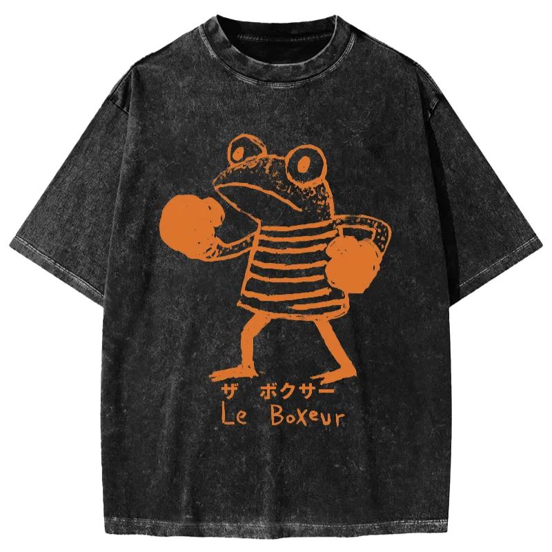 The Frog Boxer Vintage Washed T-shirt