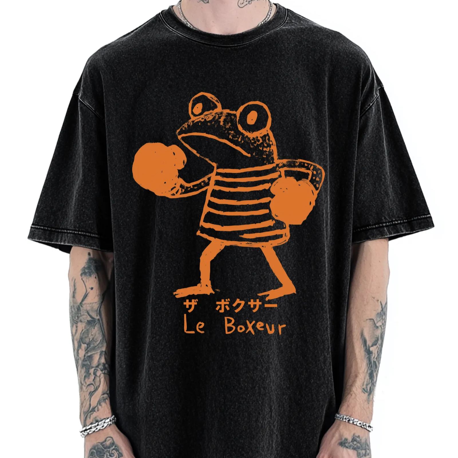 The Frog Boxer Vintage Washed T-shirt