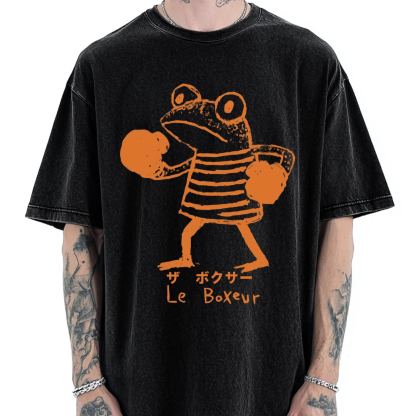 The Frog Boxer Vintage Washed T-shirt
