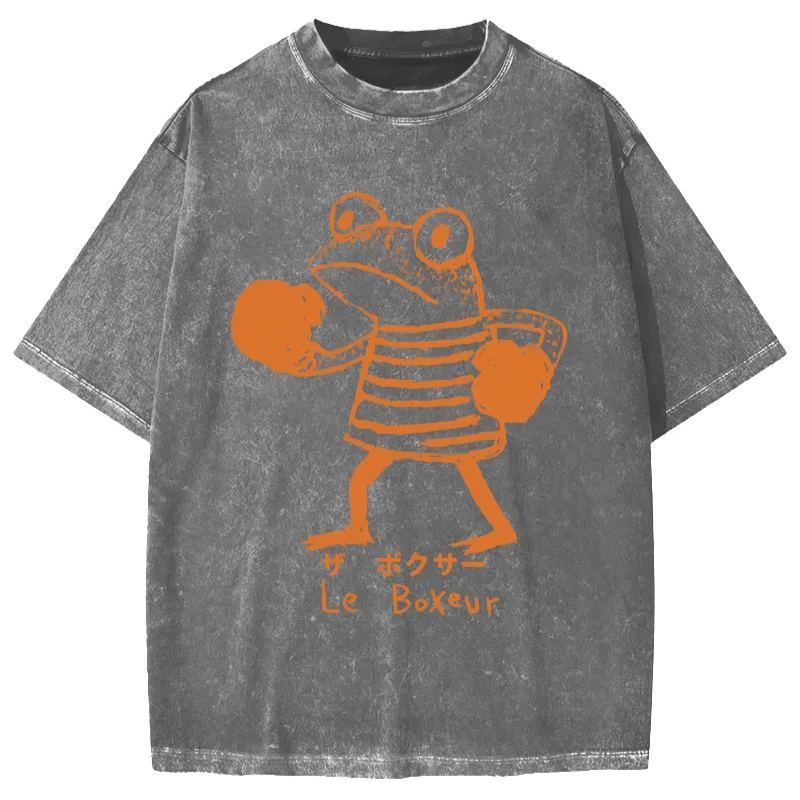 The Frog Boxer Vintage Washed T-shirt