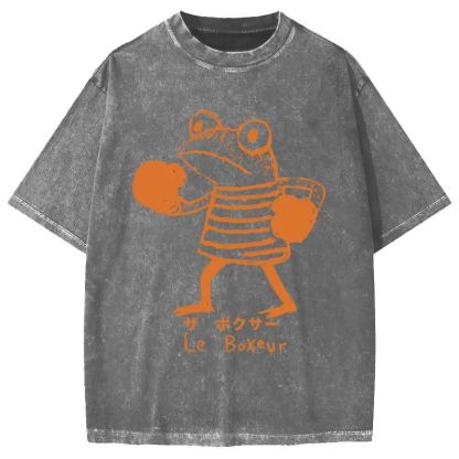 The Frog Boxer Vintage Washed T-shirt