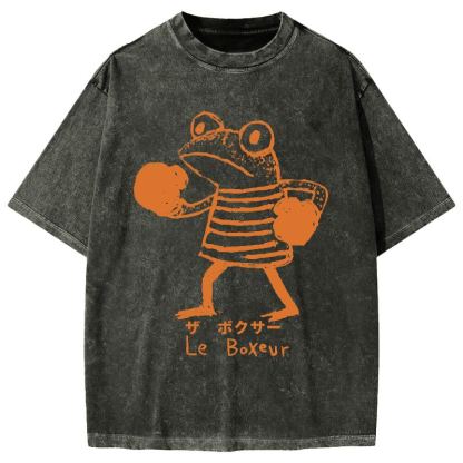The Frog Boxer Vintage Washed T-shirt