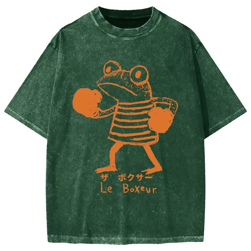 The Frog Boxer Vintage Washed T-shirt