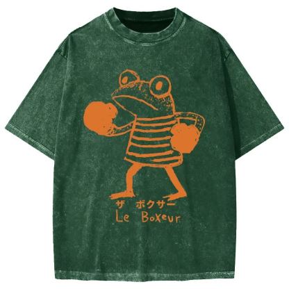 The Frog Boxer Vintage Washed T-shirt