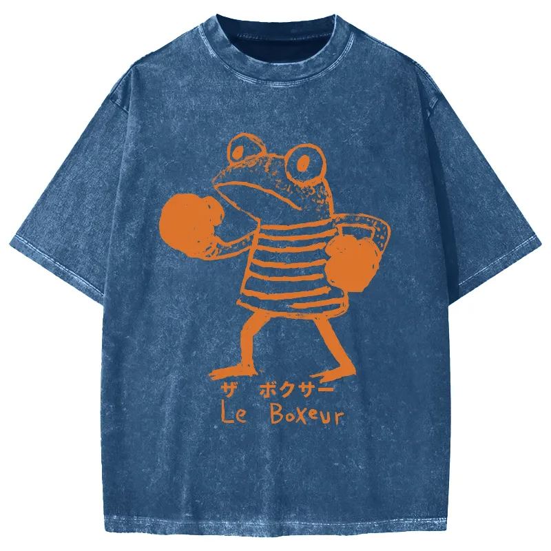 The Frog Boxer Vintage Washed T-shirt