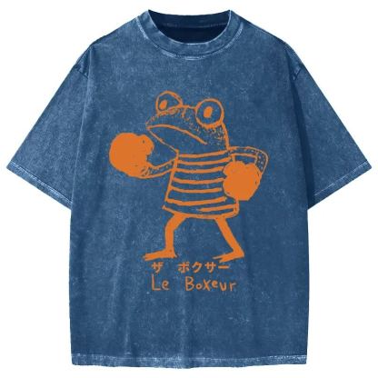 The Frog Boxer Vintage Washed T-shirt