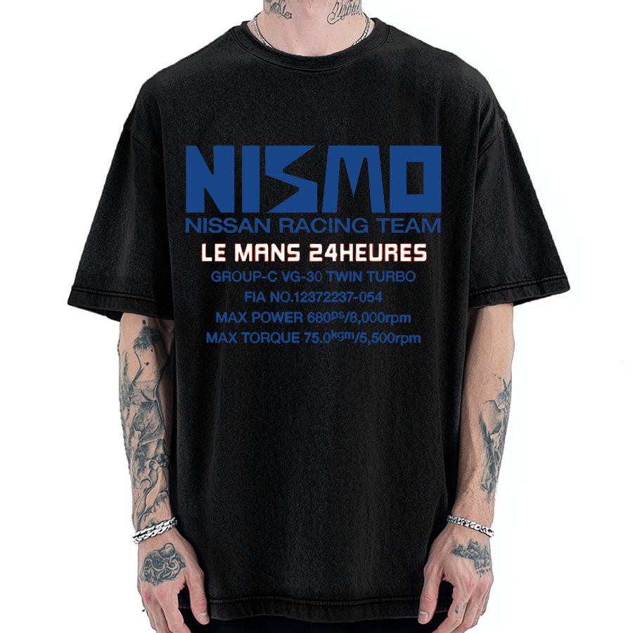 Nismo Nissan Racing Team Vintage Washed T-shirt
