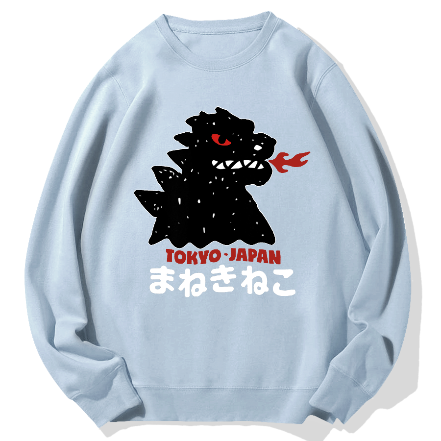 Lucky Monster Geek Cotton Sweatshirt